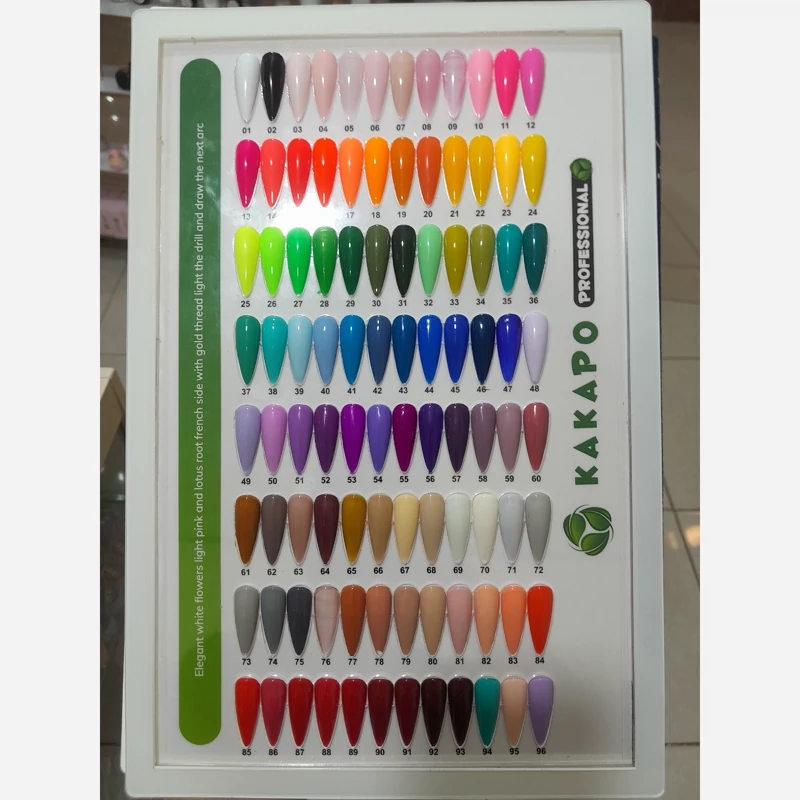 پک 55 عددی لاک ژل روسی کاکاپو 10 میل